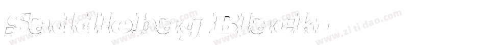 Saddlebag Black字体转换